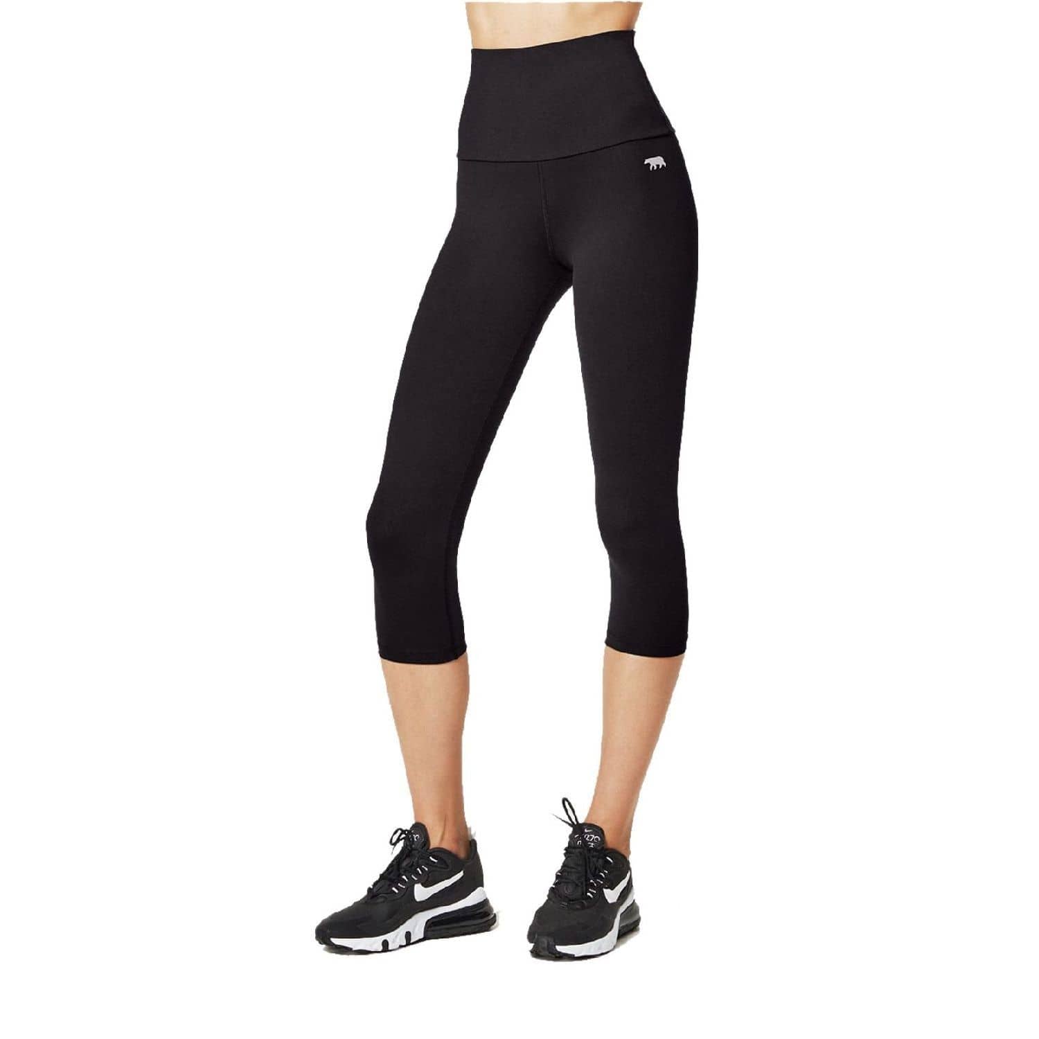 running bare compression tights