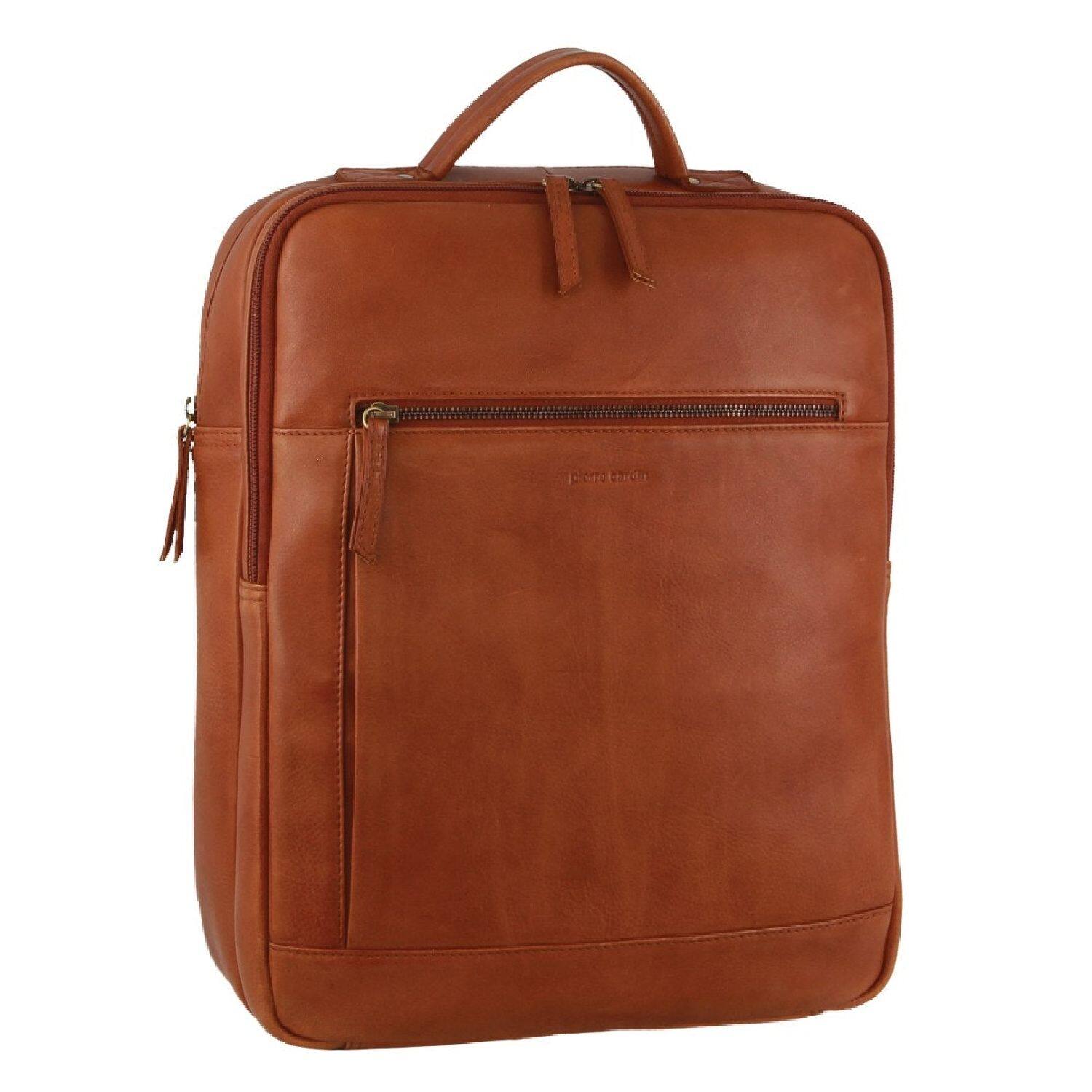 Pierre cardin hotsell leather backpack