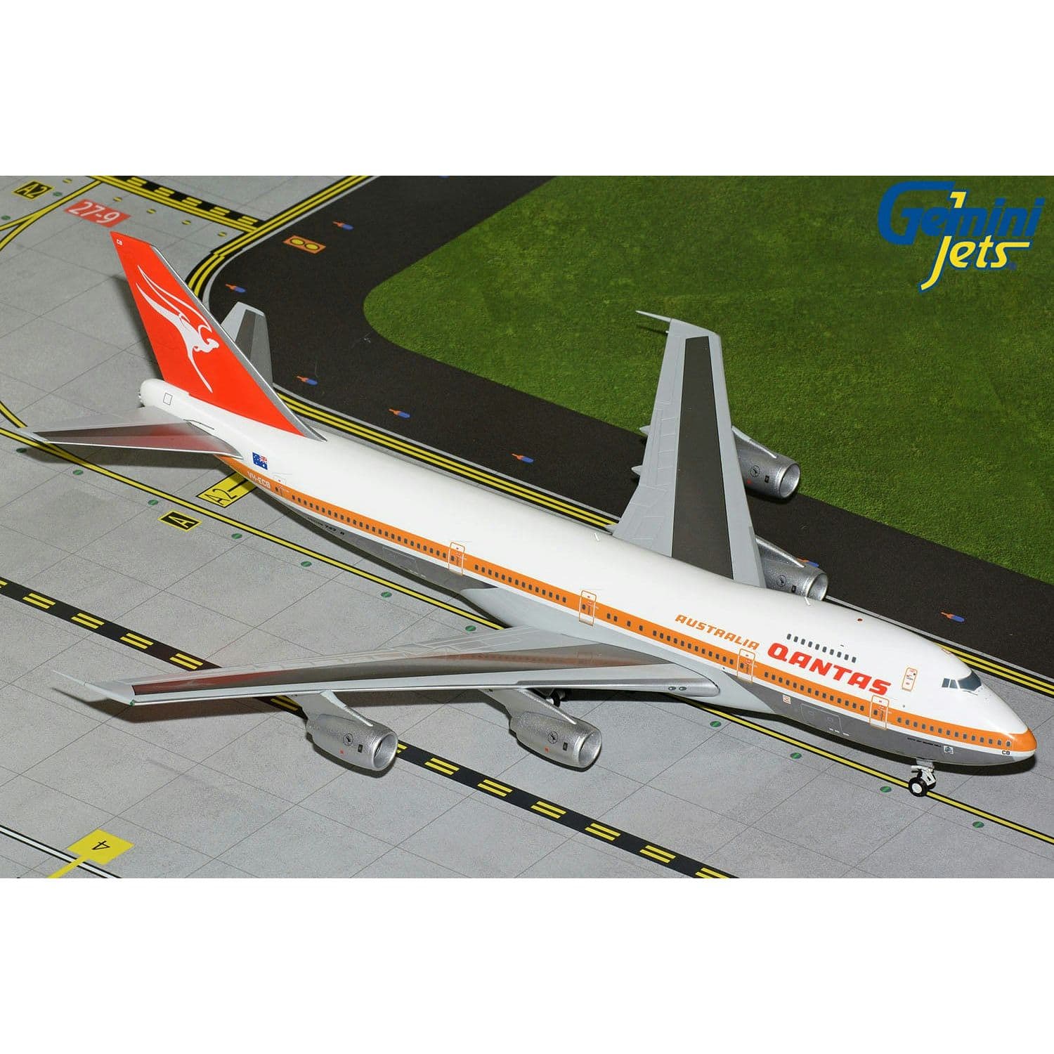 Buy Gemini Jets QANTAS 1/200 Qantas Airways B747-200B (M) VH