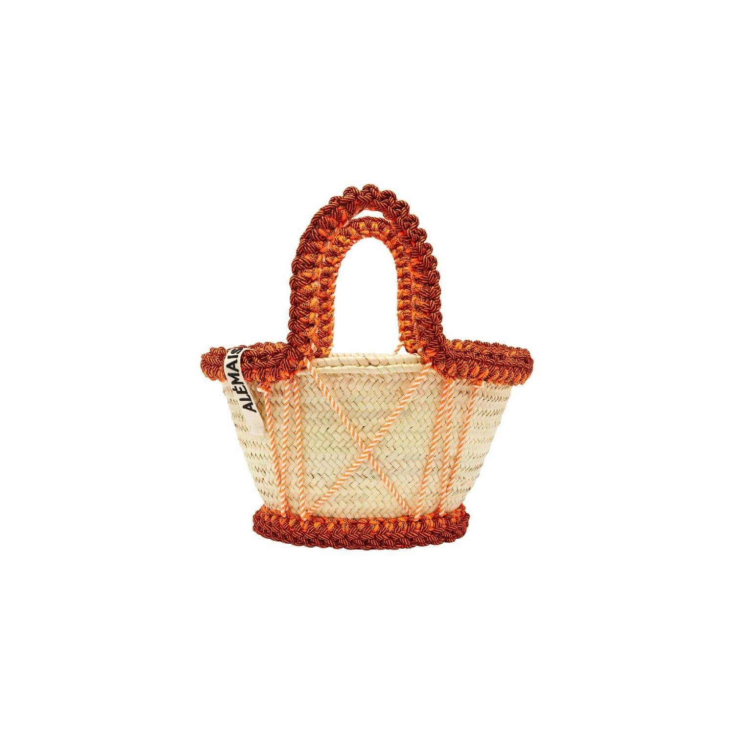 Buy Alemais ROSE MACRAME CORD MEDIUM BASKET | Qantas Marketplace