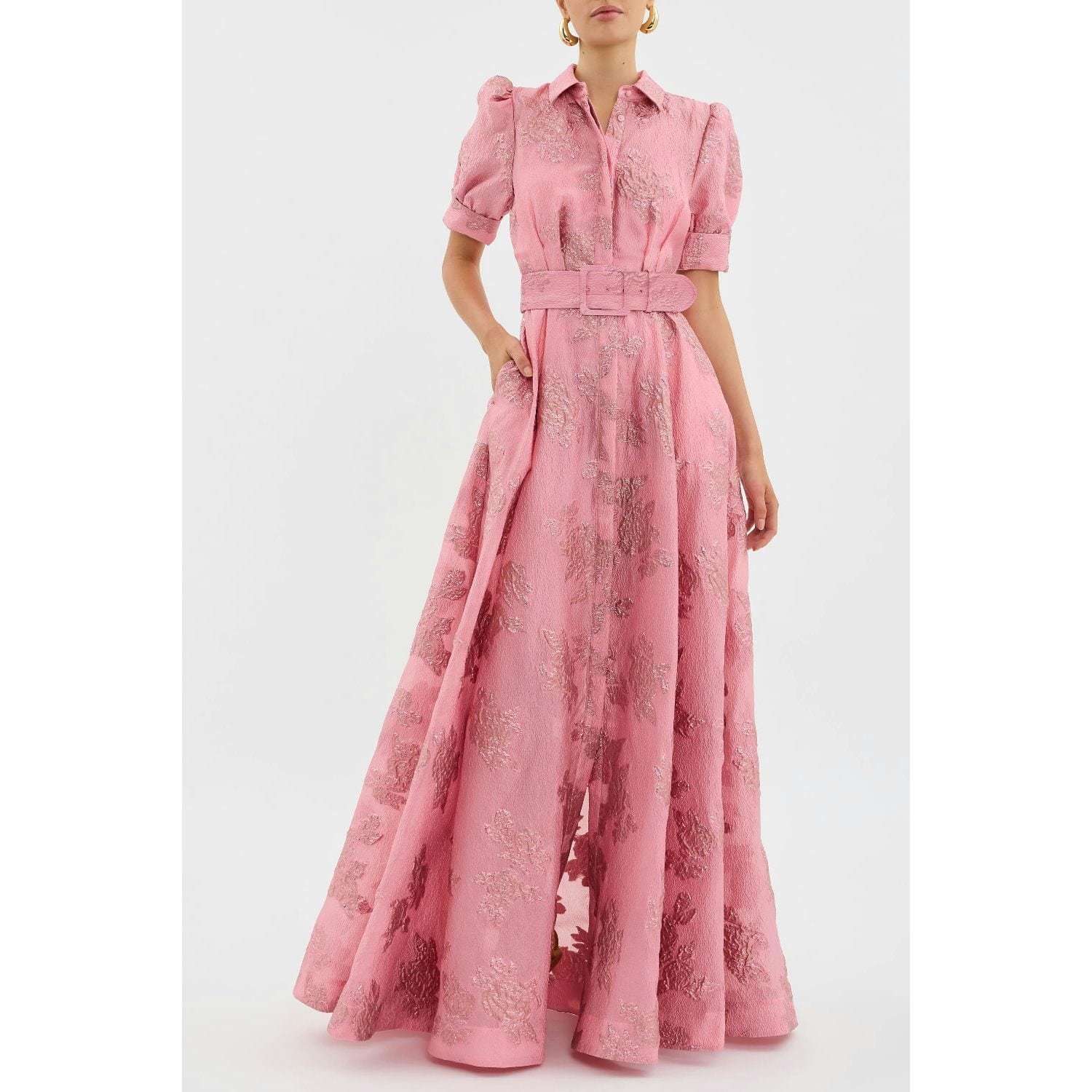 (New)REBECCA VALLANCE アネット ボタン ガウン Annette Button Gown Pink – Rebecca Vallance