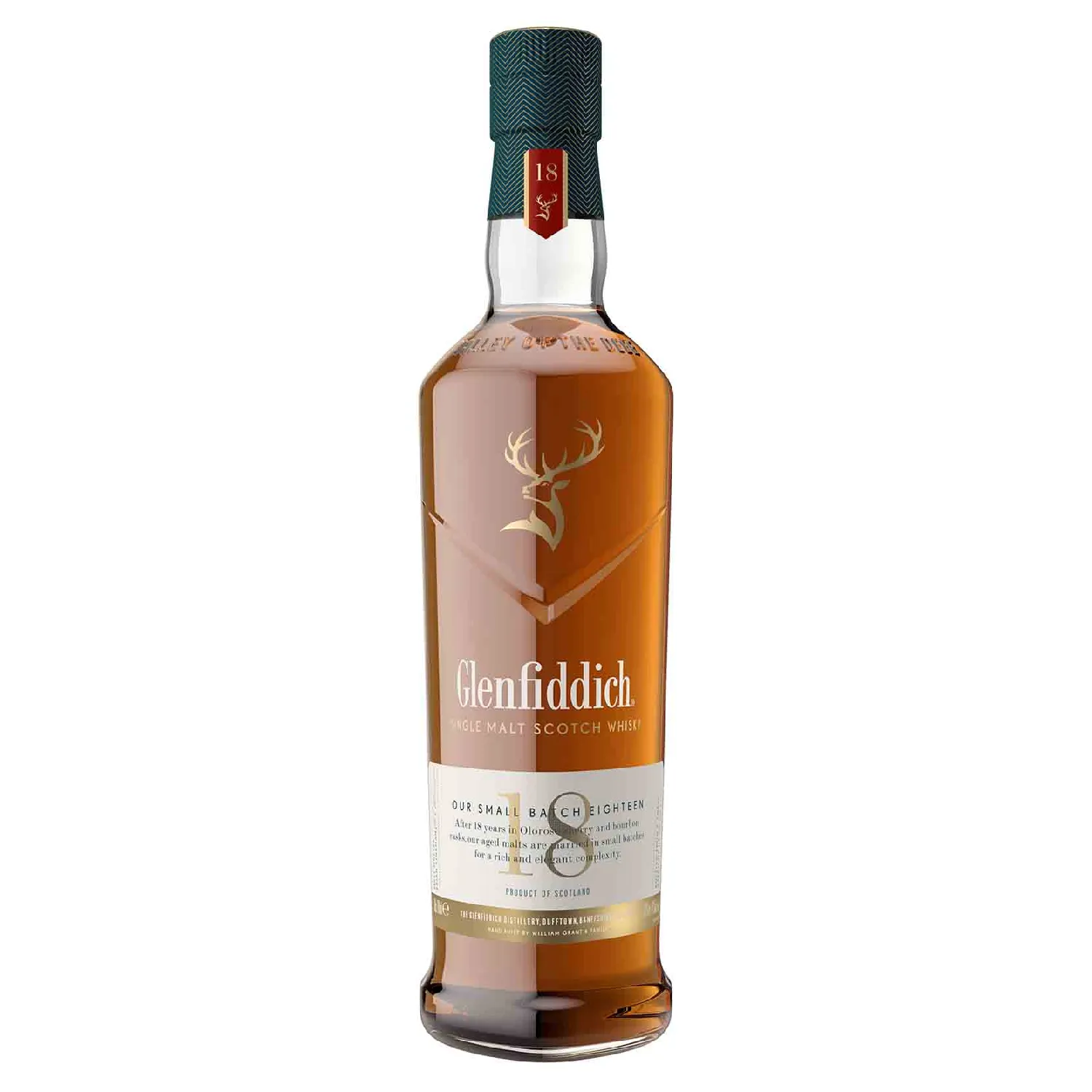Buy Glenfiddich 18 YO Single Malt Scotch Whisky 700ml